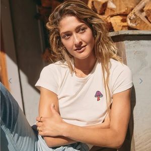 Marine Layer Mushroom Classic Crew Tee